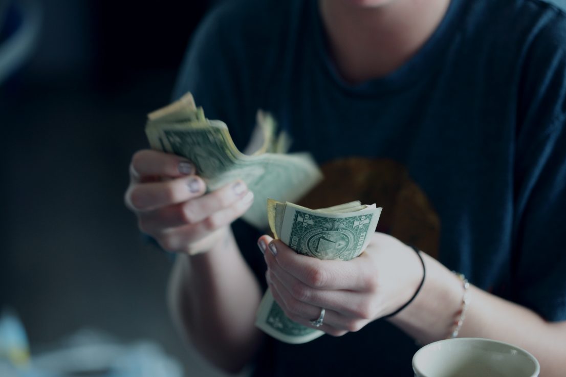 counting money counting money